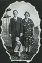 Willard 'Bill' and Helen Vandiver with daughter Dona - 1938